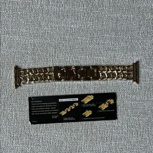 Gold Adjustable Apple Watch Band